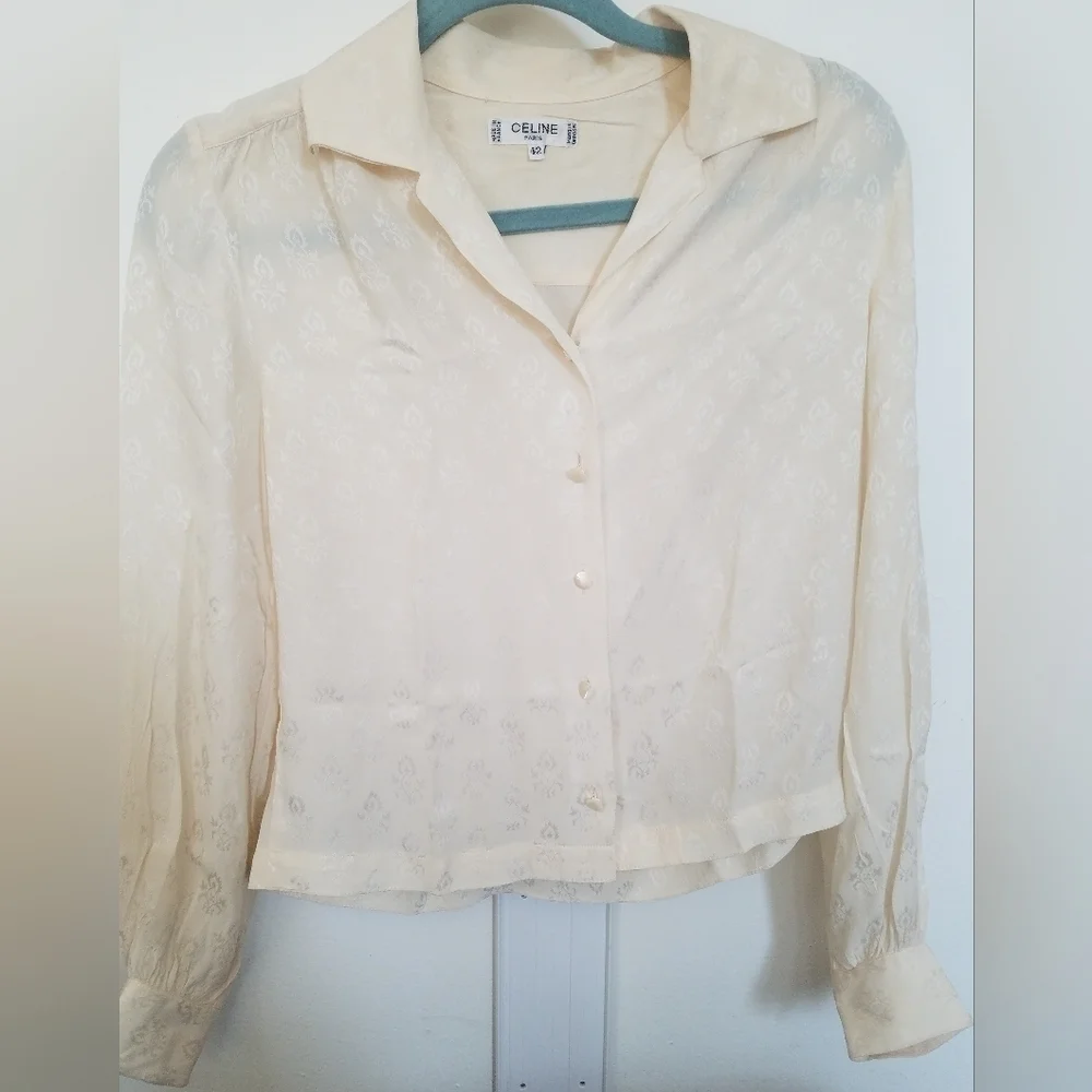 Celine Printed Blouse - Picture 2 of 13